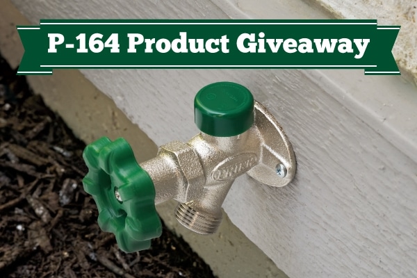Product Giveaway: P-164 Quarter-Turn Wall Hydrant